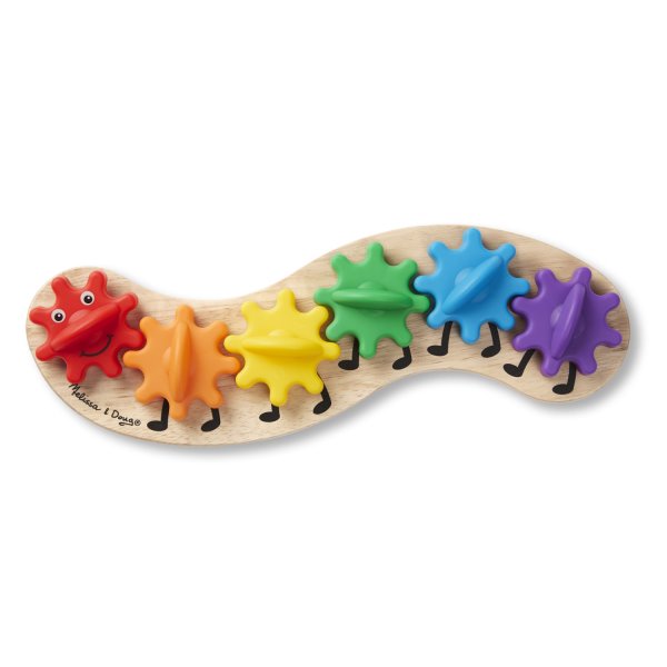 Melissa & Doug Md3084 Rainbow Caterpillar Gear Toy for sale online 