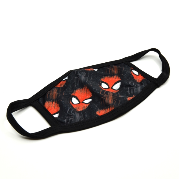 Spider Man Cloth Face Covering Mask Red Large – Dinoo